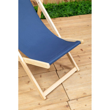 Beauport Blue Deck Chair