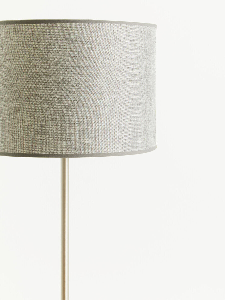 Forma Chrome Floor Lamp with Cream Shade - image 4
