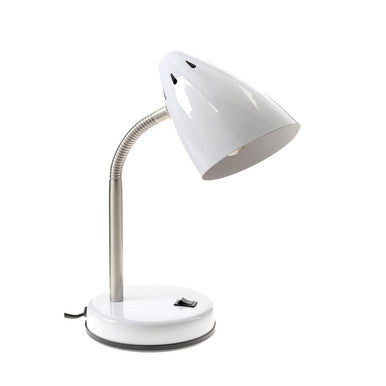 Flexi White Gloss Desk Lamp