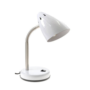 Flexi White Gloss Desk Lamp