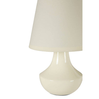Globo Set Of Two Cream Ceramic Table Lamps - image 3