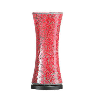 Rias Mosaic Red Glass Lamp - image 1