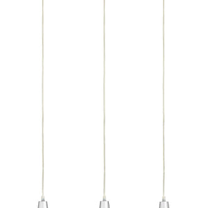 Red Shade and Chrome Pendant Light | Jasper