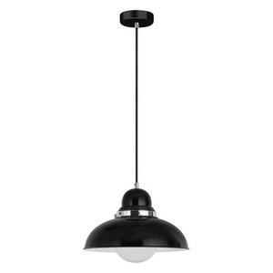 Black and Chrome Pendant Light | Jasper