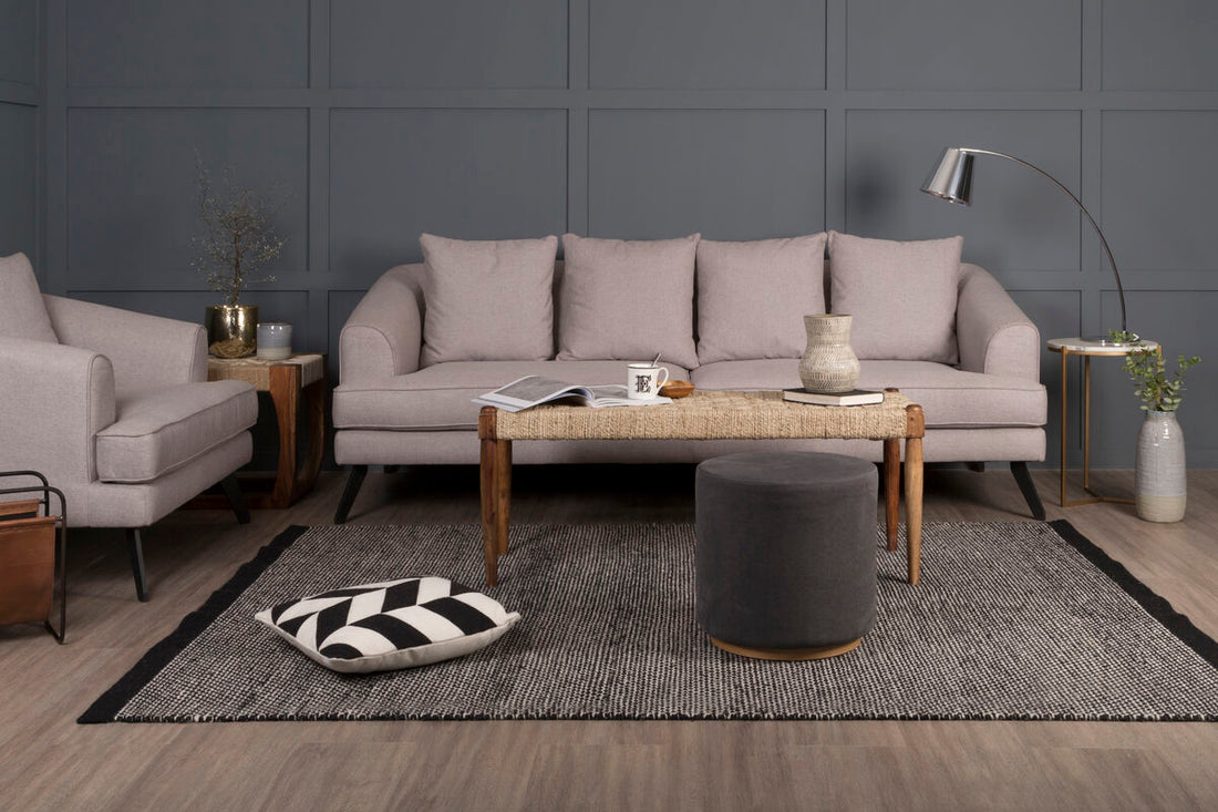 Sison Chrome Table Lamp with PVC Shade