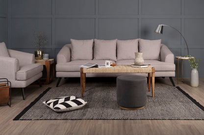 Sison Chrome Table Lamp with PVC Shade