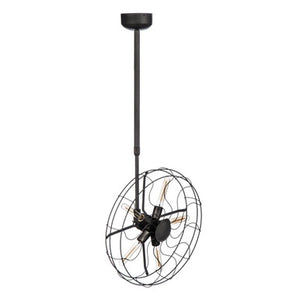 Vintage Fan Design Ceiling Light | Trissoni