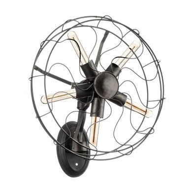 Trissoni Vintage Fan Design Wall Light