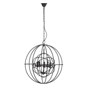 Orbital 5 Arm Round Pendant Light
