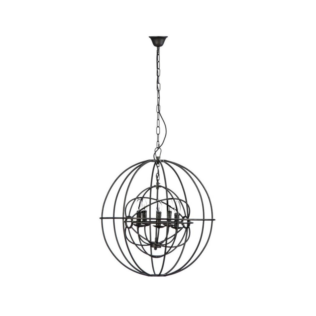 Orbital 5 Arm Round Pendant Light