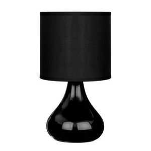 Black Ceramic Table Lamp | Bulbus