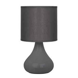 Grey Ceramic Table Lamp | Bulbus