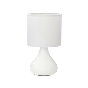 White Ceramic Table Lamp | Bulbus
