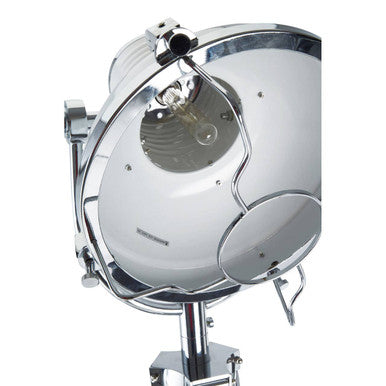 Industrial Revolution Tripod White Floor Lamp - image 3