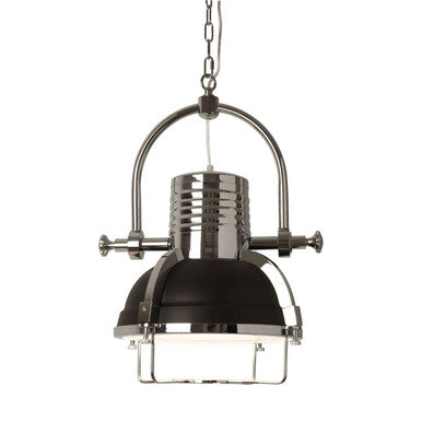 Industrial Revolution Black Pendant Light