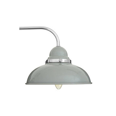 Jasper 3 Shades Light Grey And Chrome Pendant Light