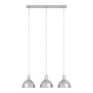 Chrome Horizontal Pendant Light | Jasper