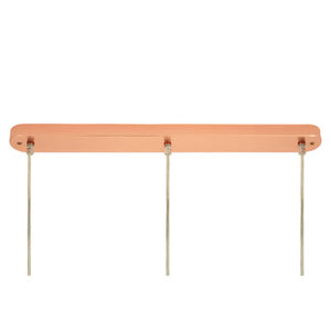 Jasper 3 Pendant Light with Copper Finish