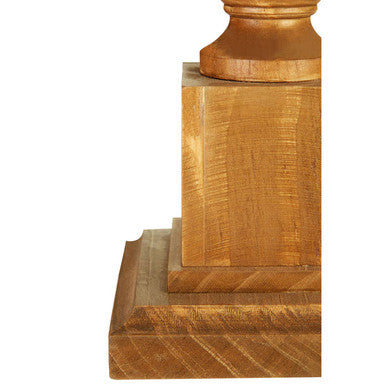 Emely Candle Table Lamp with Square Base