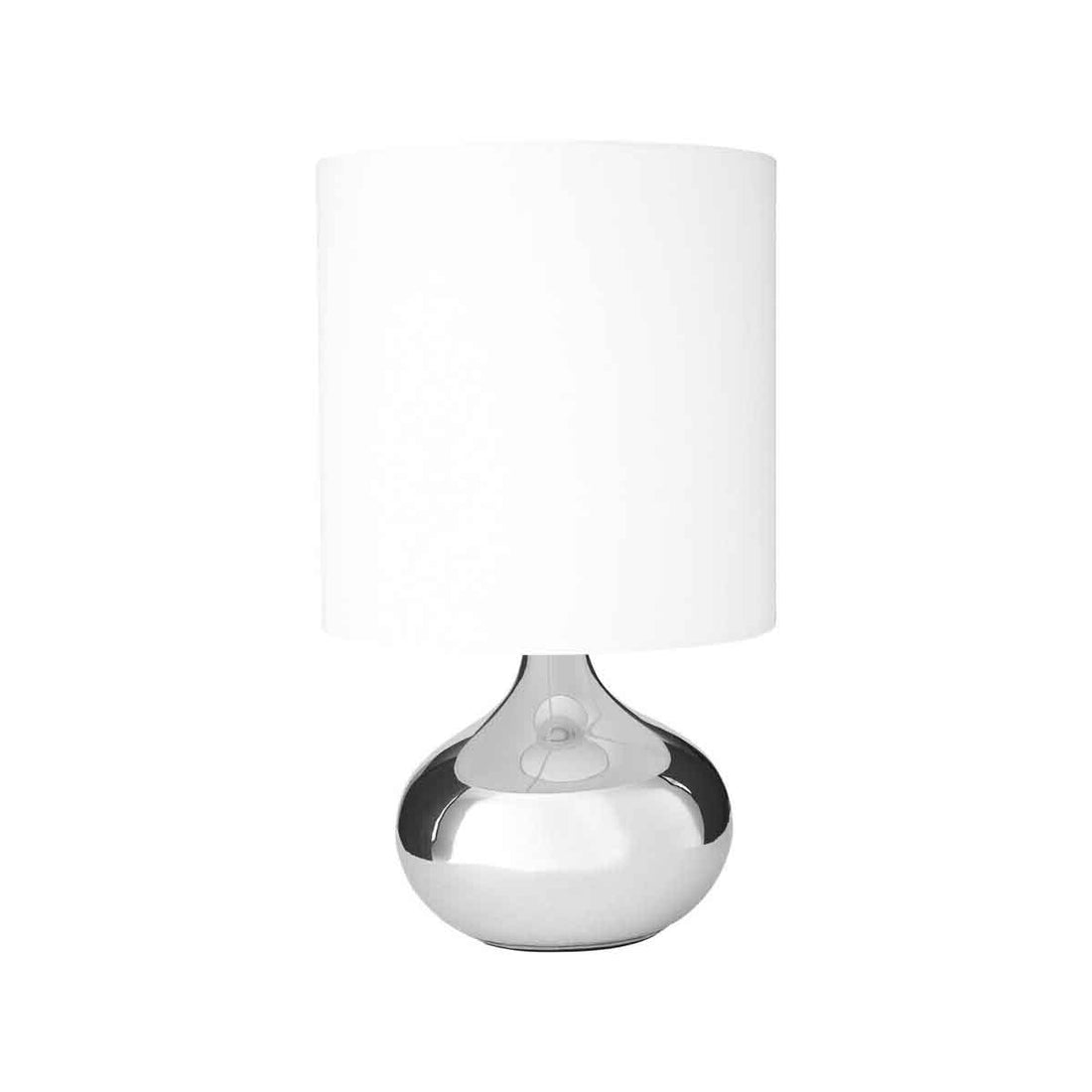 Niko White Fabric Shade Table Lamp