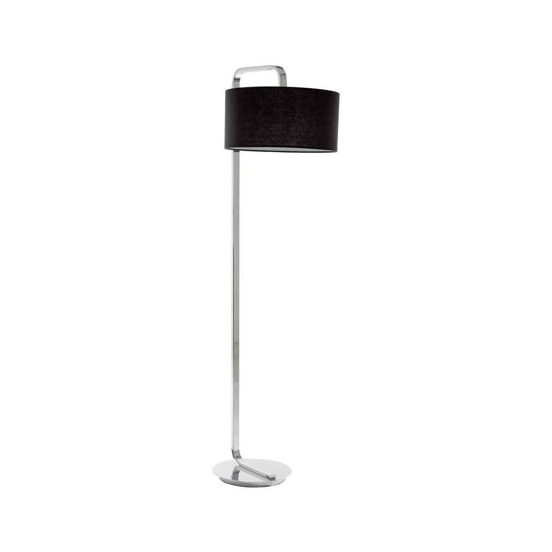 Leyna Chrome Base Floor Lamp