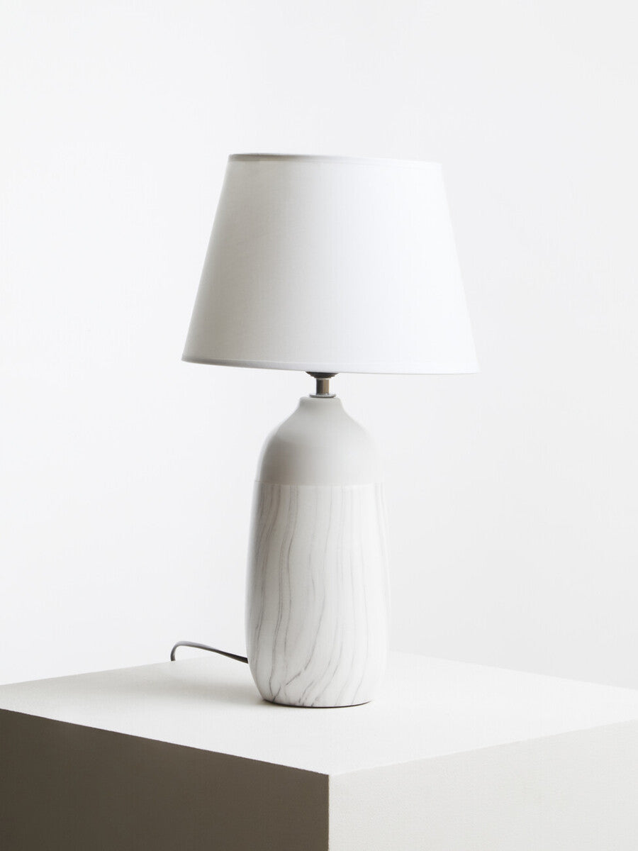 Welma White Ceramic Table Lamp - image 3