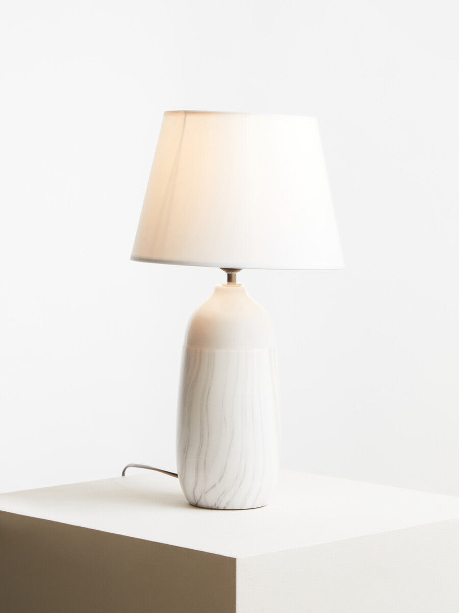 Welma White Ceramic Table Lamp - image 5