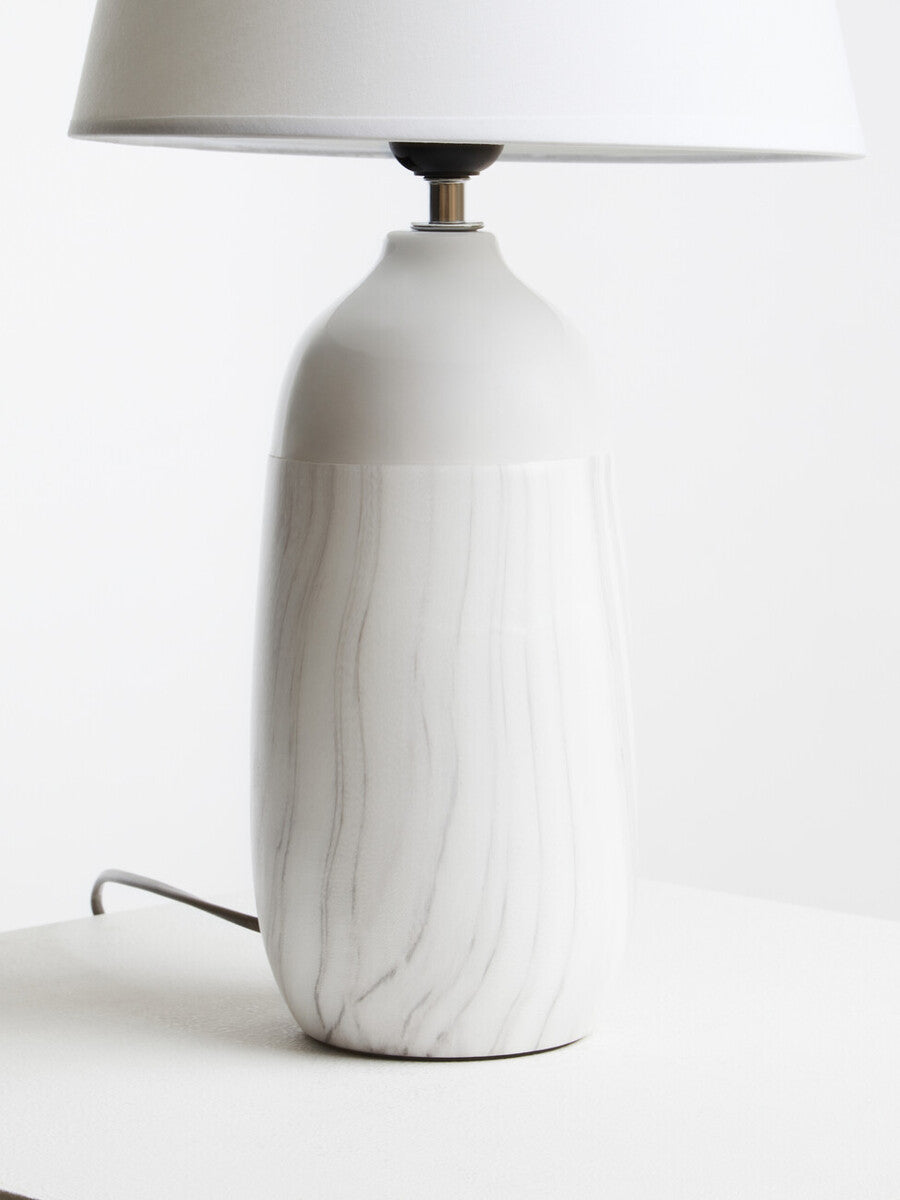 Welma White Ceramic Table Lamp - image 9