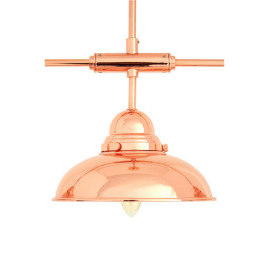 Jasper 3 Pendant Copper Finish Pendant Light