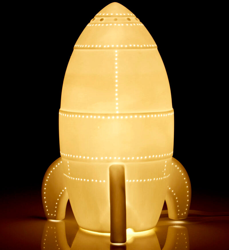 Ola Kids Rocket Ceramic Night Light