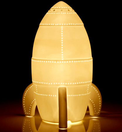 Ola Kids Rocket Ceramic Night Light