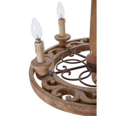 Paxton 5 Arm Chandelier - image 4