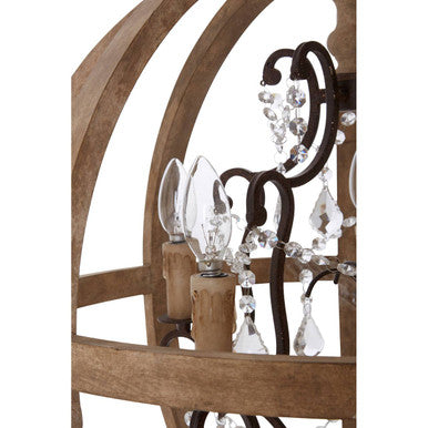 Pia 5 Arm Chandelier - image 4