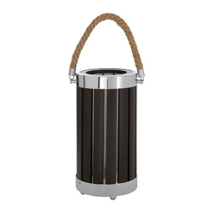 Black Wood and Metal Table Lamp | Brooke
