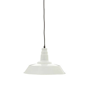 White Metal Pendant Light | Brant