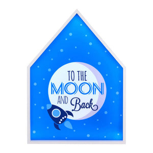 To the Moon & Back | LED Light Box