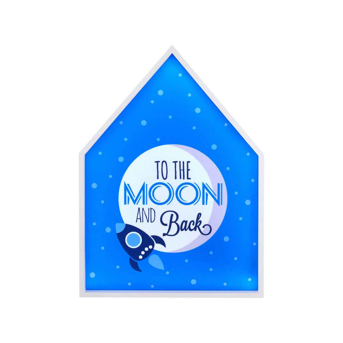 To The Moon &amp; Back LED Light Box