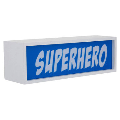 Superhero LED Light Box