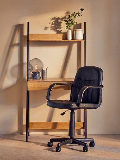 Lamonte Globe Lamp with Black Marble Base