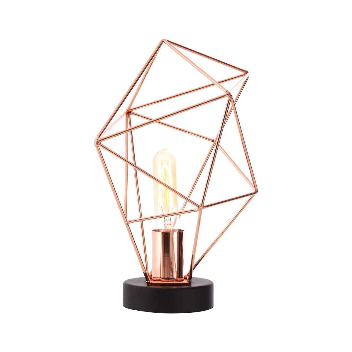 Wyra Copper Finish Table Lamp