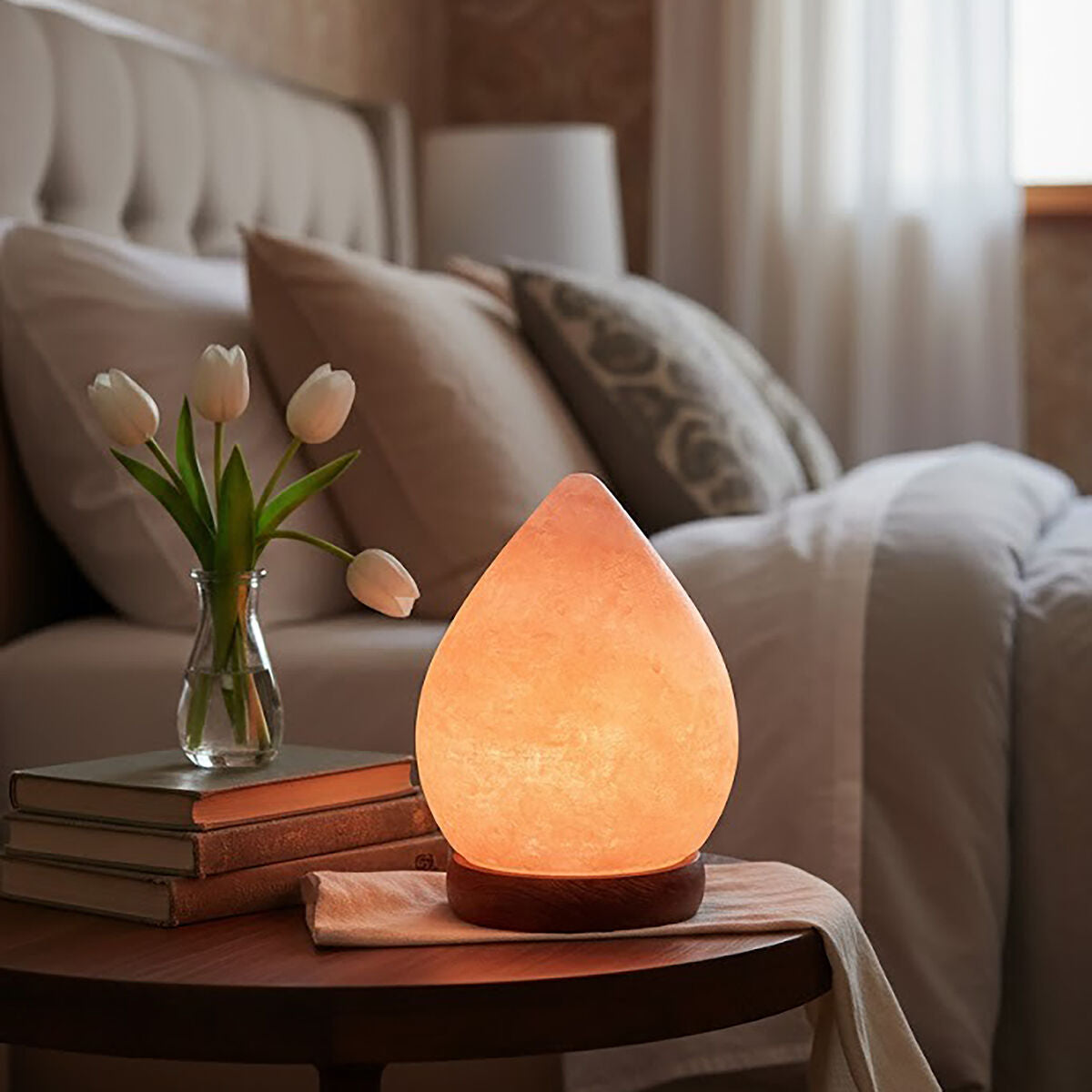 Nepal Teardrop Salt Lamp