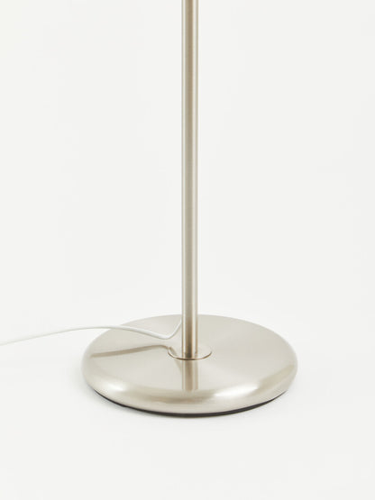 Forma Black Waffle Effect Shade Floor Lamp