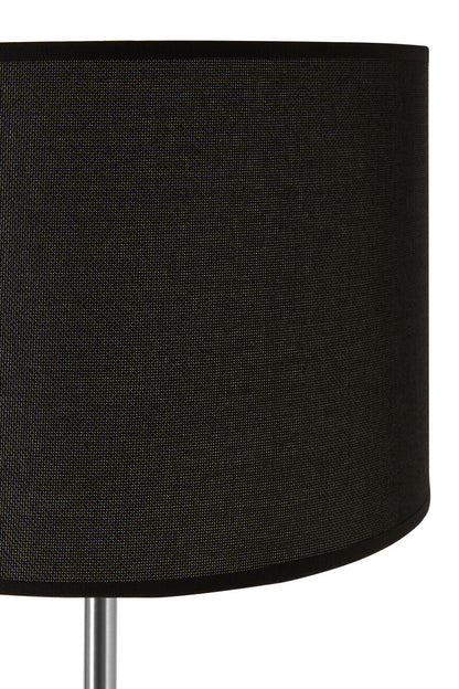 Forma Black Waffle Effect Shade Floor Lamp