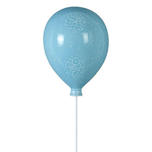 Kids Ceramic Blue Balloon Wall Night Light | Ola