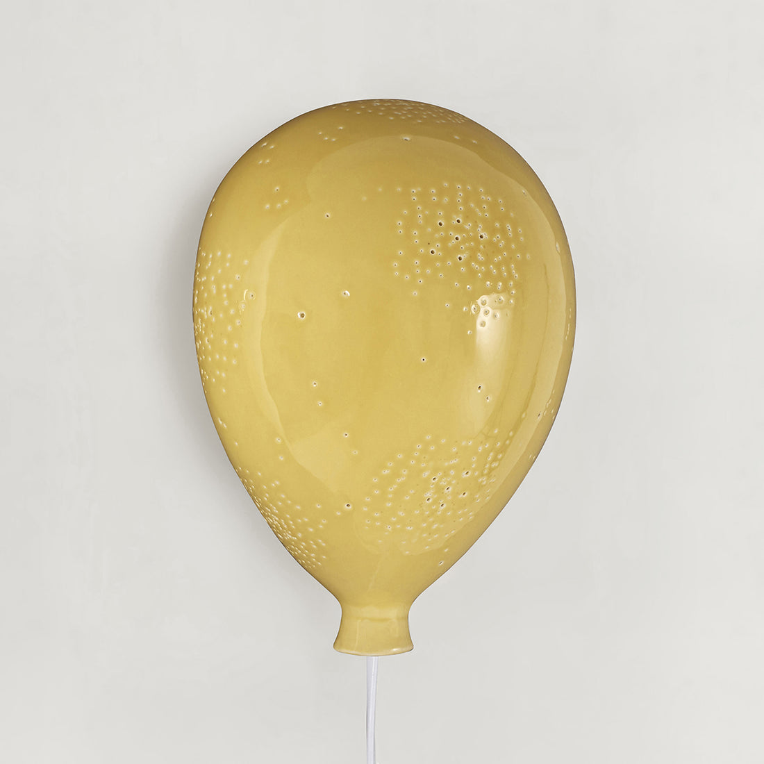 Kids Glossy Yellow Balloon Night Light
