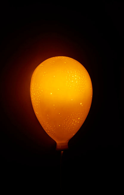 Ola Kids Yellow Balloon Ceramic Wall Night Light