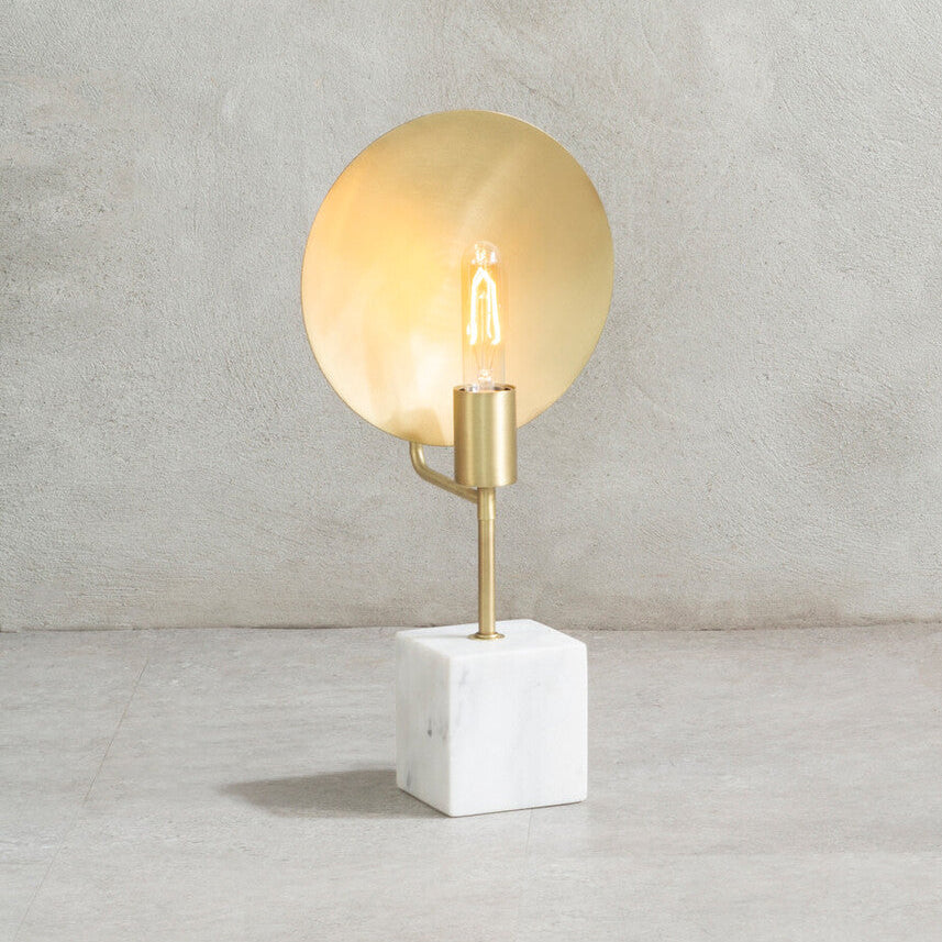 Saramis Table Lamp With White Marble Base - image 6