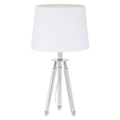 Halia Chrome Finish Table Lamp