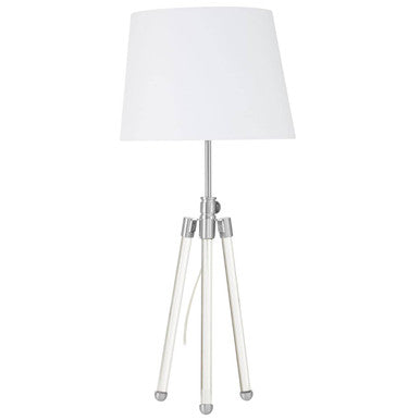 Halia Nickel Finish Tripod Table Lamp - image 3