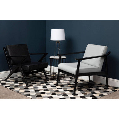 Halia Nickel Finish Table Lamp